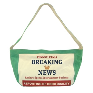 NEWS PAPER BAGグリーン