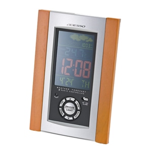 天気予報付電波時計