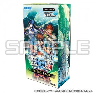 ファンタシースターオンライン2 トレーディングカードゲーム LEGEND PACK（ボックス）（特典付き）