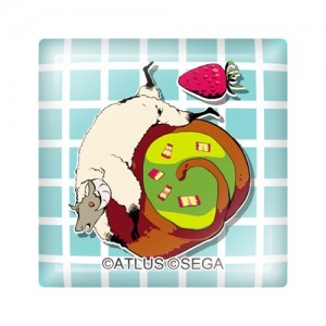 Colorful Sheeple × Sweets！　ガラスマグネット ロールケーキ※2025年11月中旬出荷分