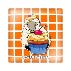 Colorful Sheeple × Sweets！　ガラスマグネット カップケーキ※2025年11月中旬出荷分