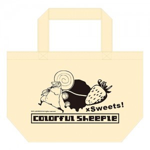 Colorful Sheeple × Sweets！　ランチトートバッグ※2025年11月中旬出荷分