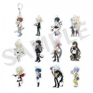 ZONE-00　描き下ろしイラスト トレーディングアクリルキーホルダー(単品)