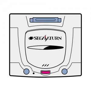 「セガサターン（後期型）」 ラバーコースター※2025年11月中旬出荷分
