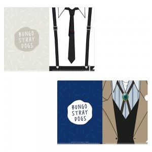 文豪ストレイドッグス　クリアファイル2枚組セット(中島敦＆太宰治)