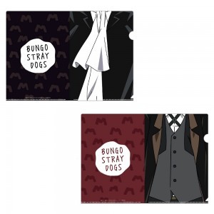 文豪ストレイドッグス　クリアファイル2枚組セット(芥川龍之介＆中原中也)