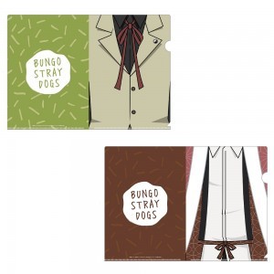 文豪ストレイドッグス　クリアファイル2枚組セット(国木田独歩＆田山花袋)