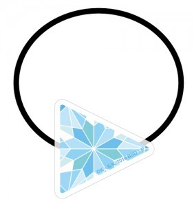 文豪ストレイドッグス　アクリルヘアゴム(太宰治)