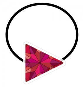 文豪ストレイドッグス　アクリルヘアゴム(中原中也)