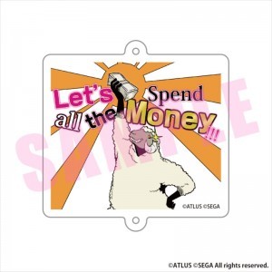 キャサリン・フルボディ アクリルキーホルダーLet's Spend all the Money!!!