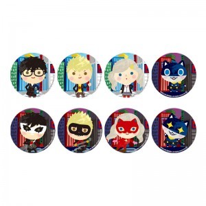 PERSONA5 Design Produced by Sanrio  ふぉーちゅん☆缶バッジミニキャラVer.(BOX)