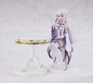 1/7スケール『Re:ゼロから始める異世界生活』エミリア　お茶会Ver.【限定予約特典付き】