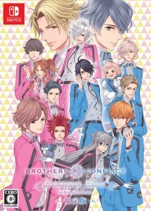 BROTHERS CONFLICT Precious Baby for NintendoSwitch 限定版ebtenDXパック「三つ子なかよしセット」アクリルクロック＋缶バッジ15種付き