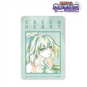 アニメ『超次元ゲイム ネプテューヌ』グリーンハート Ani-Art 1ポケットパスケース