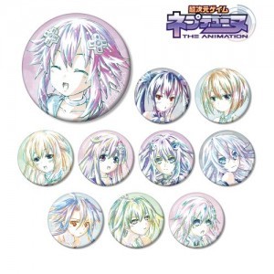 アニメ『超次元ゲイム ネプテューヌ』トレーディング Ani-Art 缶バッジBOX