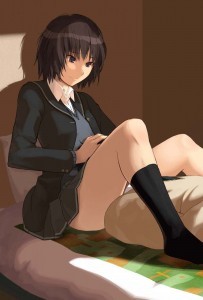 New『七咲逢 アマガミ ちょっとおまけ劇場』B2タペストリー