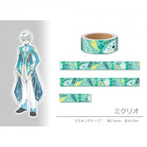 『テイルズ オブ』 マスキングテープ 03 ミクリオ（テイルズ オブ ゼスティリア）