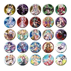 『PSO2es』缶バッジ第1弾コンプリートセット（25種入り）