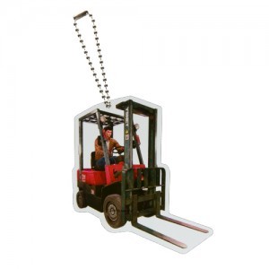 『シェンムーIII』フォークリフトアクリルキーチェーン