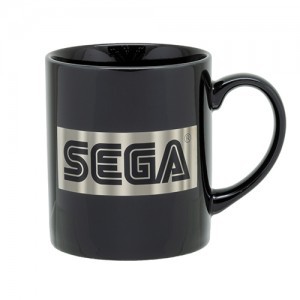 「セガロゴ」マグカップ ブラック＆シルバー