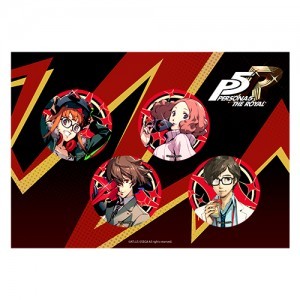 ペルソナ5 ザ・ロイヤル　缶バッジ4個セット　C