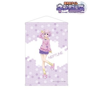 アニメ『超次元ゲイム ネプテューヌ』描き下ろしイラスト ネプテューヌ タペストリー