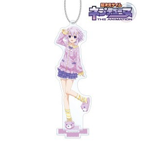 アニメ『超次元ゲイム ネプテューヌ』描き下ろしイラスト ネプテューヌ アクリルスタンドキーホルダー