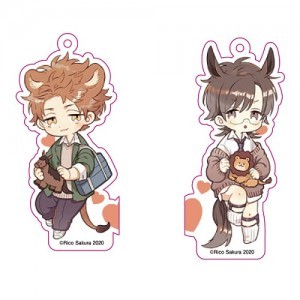 「けもみみシリーズ」くっつきアクリルキーホルダー