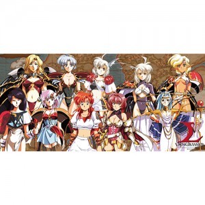 ラングリッサー ヒロインズ デスクマット