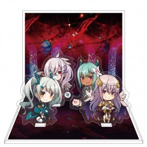 ぷちトラ！～拡張少女系トライナリーアクリルジオラマキット～【C：ガブリエラセット】