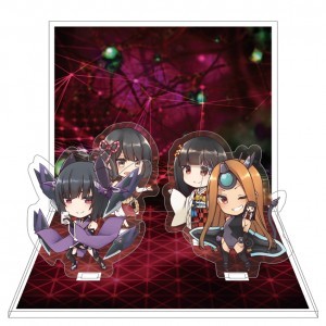 ぷちトラ！～拡張少女系トライナリーアクリルジオラマキット～【D：みやびセット】