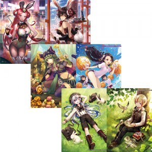 三国志大戦 クリアファイルセット『華装』Aセット