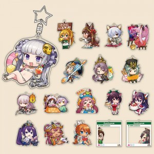 三国志大戦　ぷちキャラアクリルキーホルダー