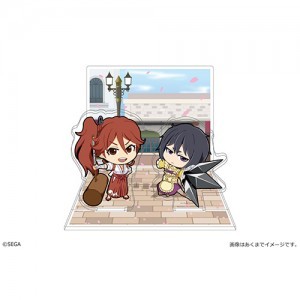 新サクラ大戦 アクリルジオラマスタンド 02 東雲初穂&望月あざみ