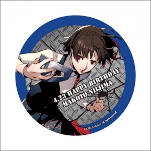 【ペルソナ5ザ・ロイヤル】100mm缶バッジ <新島真 Birthday ver.>