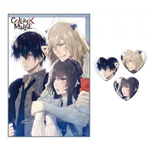 Collar×Malice マイクロファイバータオル＆ハート缶バッジセットA【オトメイトパーティー2020】