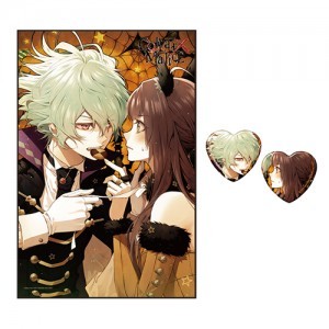 Collar×Malice マイクロファイバータオル＆ハート缶バッジセットB【オトメイトパーティー2020】