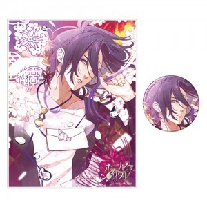 オランピアソワレ アクリルパネル＆缶バッジセット 縁【オトメイトパーティー2020】