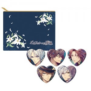 《数量限定》ピオフィオーレの晩鐘 トレーディングハート缶バッジ コンプリートセット【オトメイトパーティー2020】