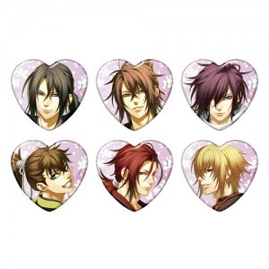 薄桜鬼 真改 トレーディングハート缶バッジ【オトメイトパーティー2020】