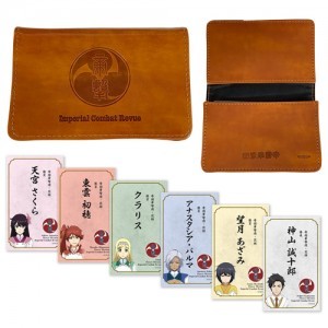 『新サクラ大戦』帝国華撃団 名刺入れ【花組隊員名刺6枚つき】※2025年11月中旬出荷分