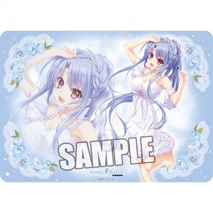 キャラクター万能ラバーマット Summer Pockets REFLECTION BLUE「空門 蒼」ドレスVer.