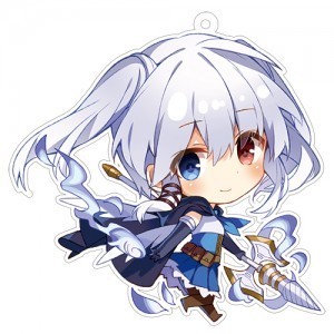 しろぷろ アクリルキーホルダー 02 シエル（再販）