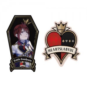 ディズニー ツイステッドワンダーランド トラベルステッカーセット1.ハーツラビュル寮