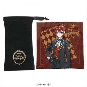 ディズニー ツイステッドワンダーランド 眼鏡ケース&クロスセットリドル・ローズハート