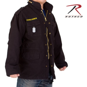ROTHCO フィールドジャケット M-65ブラック Lサイズ