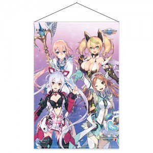 『PSO2/イドラ/es』ヒロイン集合タペストリー※2025年11月中旬出荷分
