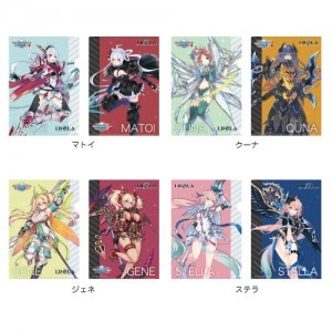 『PSO2/イドラ/es』ヒロイン集合クリアファイル4枚セット※2025年11月中旬出荷分