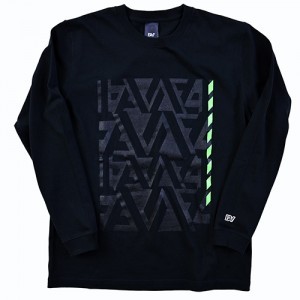 『FAV gaming』GEOMETRIC LONG SLEEVE BLACKL