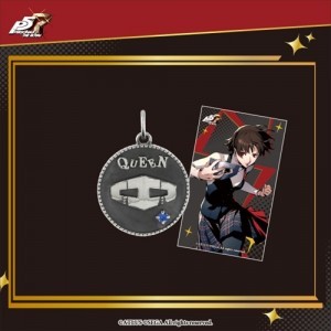 【ペルソナ5ザ・ロイヤル】シルバーコインチャーム <QUEEN>
